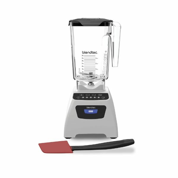 Blendtec Classic 575 Blender wtih WildSide+ Jar (96 oz) and Spoonula Spatula Bundle 食物調理機附矽膠刮勺 1