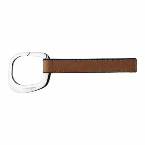 GEORG JENSEN Keyring Square 喬治傑生 方形皮繩鑰匙圈 2