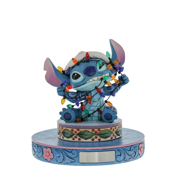 enesco Stitch Wrapped in Christmas Li 4商品組合 1