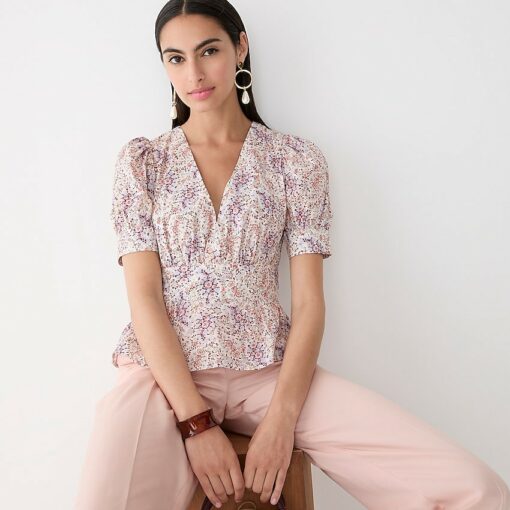 J Crew V-neck cotton voile top 7商品組合 3