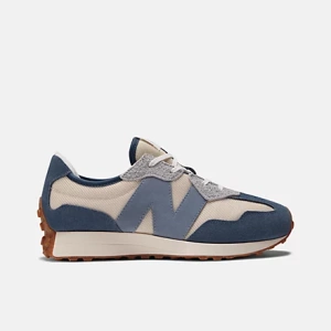 NEW BALANCE Off-White & Blue 327 Sneakers