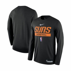 Fanatics Men's Nike Black Phoenix Suns 2022/23 Legend On-Court Practice Performance Long Sleeve T-Shirt