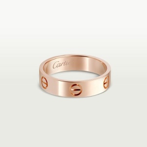 Cartier LOVE RING 卡地亞 玫瑰金戒指