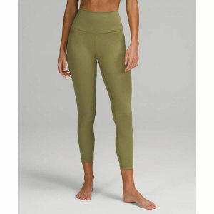 Lululemon Wunder Under High-Rise Tight 25" Ribbed Fabric