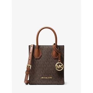 MICHAEL KORS Mercer Extra-Small Logo and Leather Crossbody Bag 側背包 斜背包