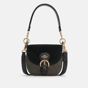 Coach Outlet Kleo Shoulder Bag 17 In Signature Canvas