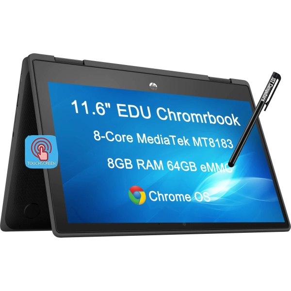 2022 HP Chromebook X360 11 G3 11.6" HD 2-in-1 Touchscreen 3商品 1