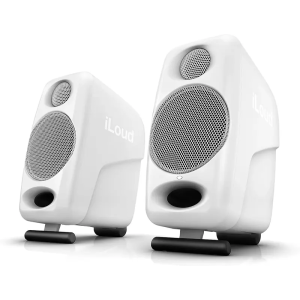 IK Multimedia iLoud Micro Monitor White 50 watt portable wireless bluetooth studio reference monitors imm喇叭