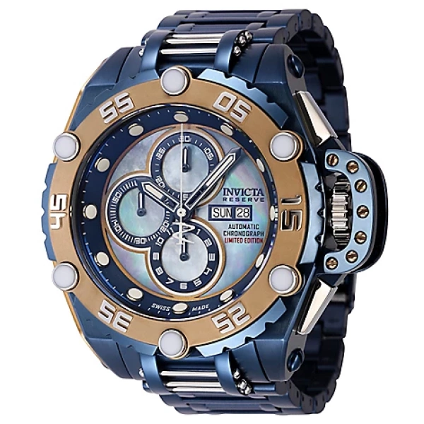 SHOP HQ Invicta Reserve Venom Fusion Swiss Made SW500 LE Auto Chrono Watch 4商品組合 4
