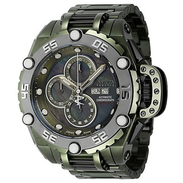 SHOP HQ Invicta Reserve Venom Fusion Swiss Made SW500 LE Auto Chrono Watch 4商品組合 3