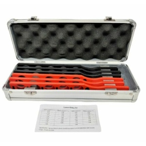 Optical Retinoscopy Rack Lens Set Plastic 6 Bars 30 Lens Lenses /w Aluminum Case