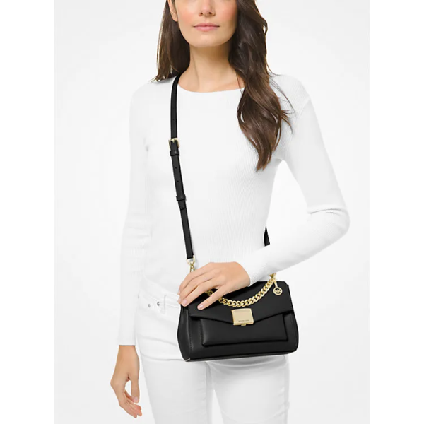 MICHAEL KORS Lita Medium Leather Crossbody Bag 側肩包 3