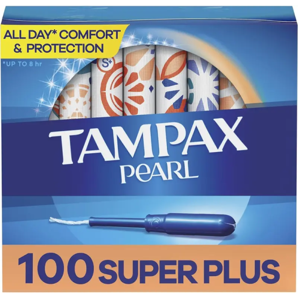 Tampax Pearl Tampons Super Plus Absorbency 1