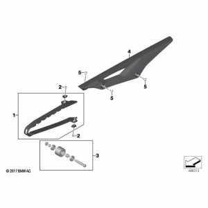 BMW Motorrad Set Of Chain Guide Rails 4商品