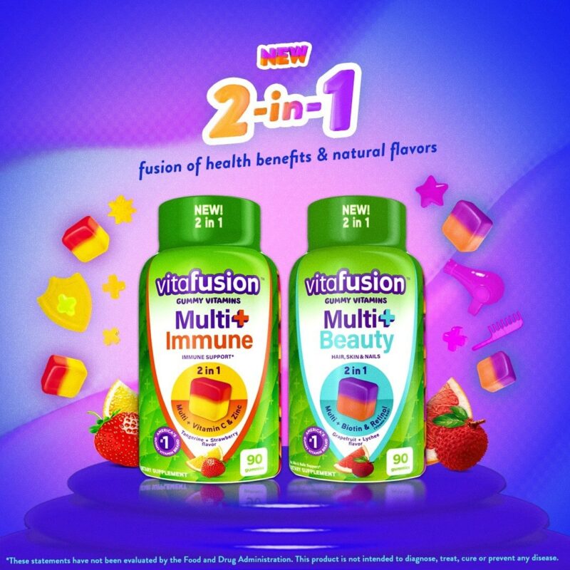 Vitafusion <strong><span style="color: #e80c5b;">美國官網常有折扣</span></strong> 10