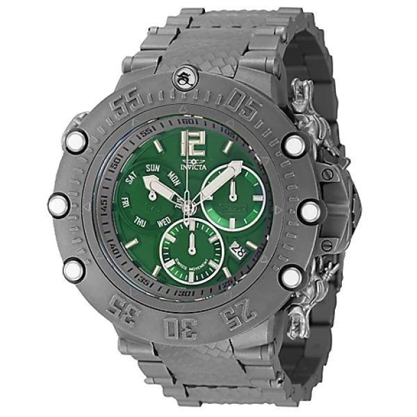 Invicta Subaqua Noma VII Shutter Swiss Quartz Chrono Titanium Watch 4商品 2