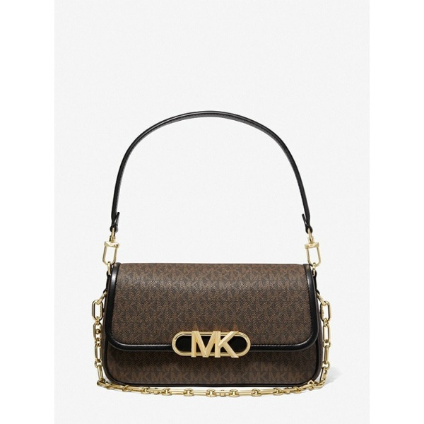 Michael Kors Parker Medium Logo Shoulder Bag 1