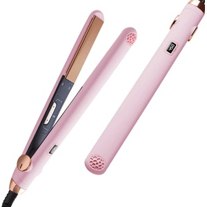 TYMO Flat Iron Hair Straightener and Curler 2 in 1 with 10s Fast Heating