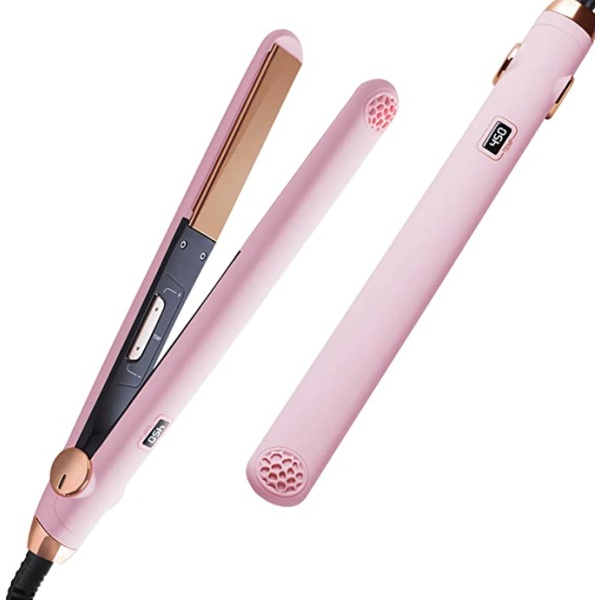 TYMO Flat Iron Hair Straightener and Curler 2 in 1 with 10s Fast Heating 1