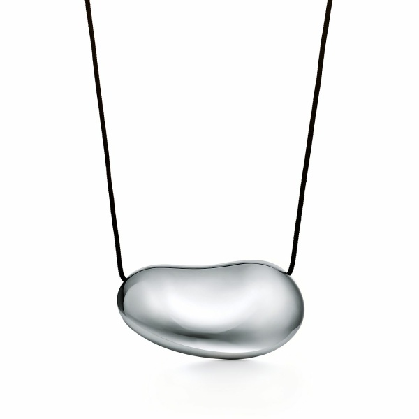 TIFFANY Bean design Pendant in Sterling Silver 1