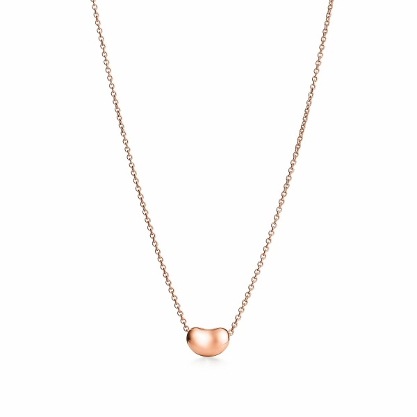 TIFFANY Bean design Pendant in Rose Gold 1