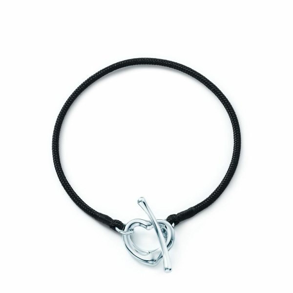 TIFFANY Open Heart Silk Bracelet 1