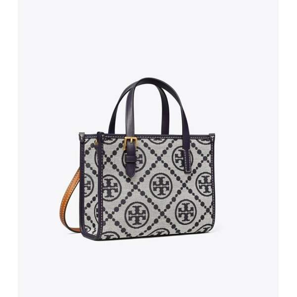 Tory Burch Mini T Monogram Square Tote tb托特包 1