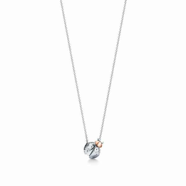 TIFFANY Ladybug Pendant in Sterling Silver and 18k Gold 1