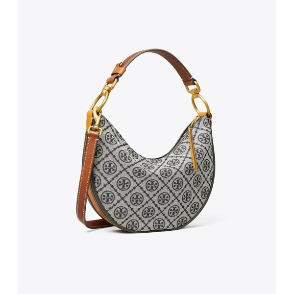 Tory Burch T Monogram Mini Crescent Bag 肩背包 1