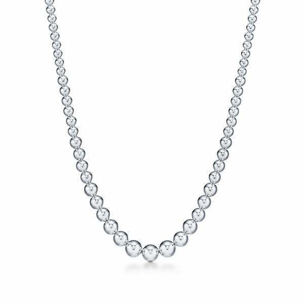 TIFFANY Graduated Ball Necklace 1
