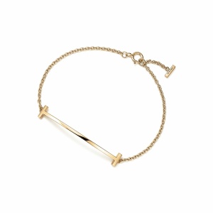 TIFFANY Smile Bracelet in Yellow Gold