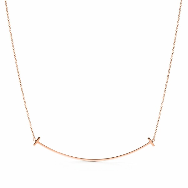TIFFANY Smile Pendant in Rose Gold 1