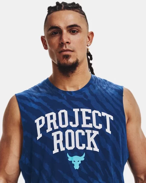 UNDER ARMOUR Men's Project Rock Show Your Training Ground Sleeveless 3商品 3