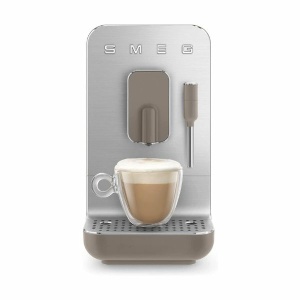 Smeg Fully Automatic Coffee Machine with Steam Taupe