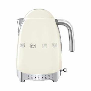 Smeg Cream Stainless Steel 50's Retro Variable Temperature Kettle