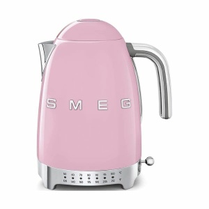 Smeg Pink Stainless Steel 50's Retro Variable Temperature Kettle 控溫式電熱水壺
