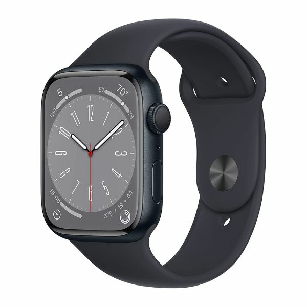 Apple Watch Series 8 [GPS 45mm] Smart Watch w/Midnight Aluminum Case with Midnight Sport Band 智慧型手錶 1