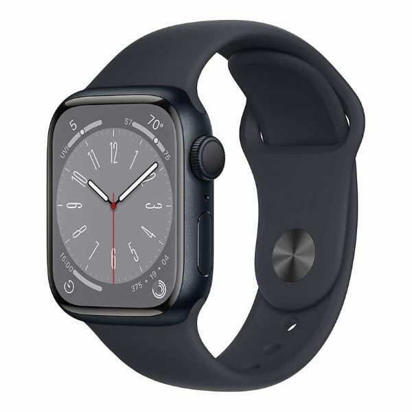 Apple Watch Series 8 [GPS 41mm] Smart Watch w/Midnight Aluminum Case with Midnight Sport Band 智慧型手錶 1