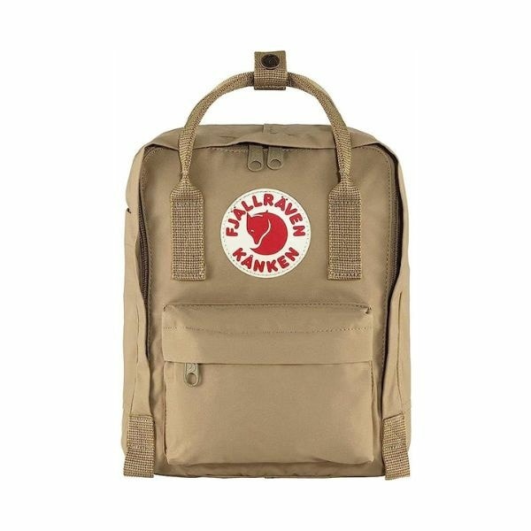 Fjallraven Women's Kanken Mini Backpack, Clay, Green 1