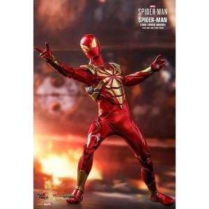 Hot Toys 1:6 Spider-Man - Iron Spider Armour - Marvel Comics Amazing Spider-Man Multicolor HT904935 蜘蛛人模型