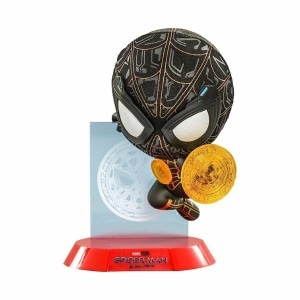 Hot Toys Cosbaby Spider-Man No Way Home Spider-Man Black & Gold Suit Magic Shooter 蜘蛛人模型