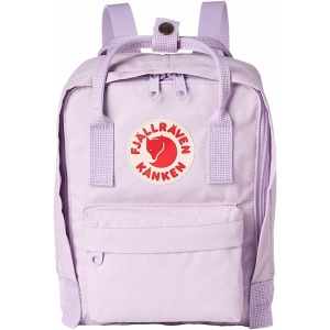 Fjallraven Women's Kanken Mini Backpack, Pastel Lavender, Purple