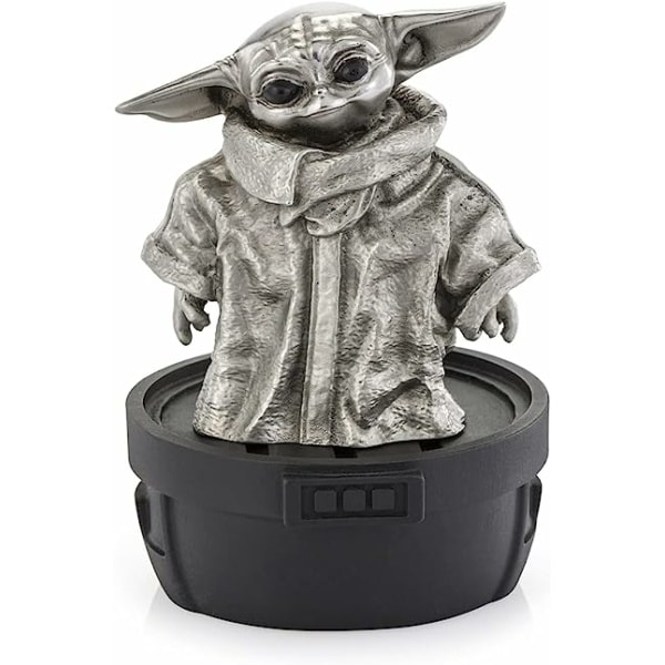 Royal Selangor Hand Finished Star Wars Collection Pewter Grogu Statue Figurine Gift 皇家雪蘭莪 錫製模型 1