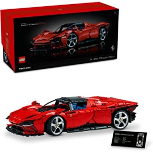 LEGO Technic Ferrari Daytona SP3 42143, Race Car Model Building Kit, 1:8 Scale Advanced Collectible Set for Adults, Ultimate Cars Concept Series, Great Anniversary for Car Lover 樂高 汽車模型