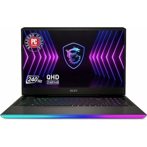 MSI Raider GE77Hx 17.3" QHD 240Hz Gaming Laptop 微星 17吋電競筆電
