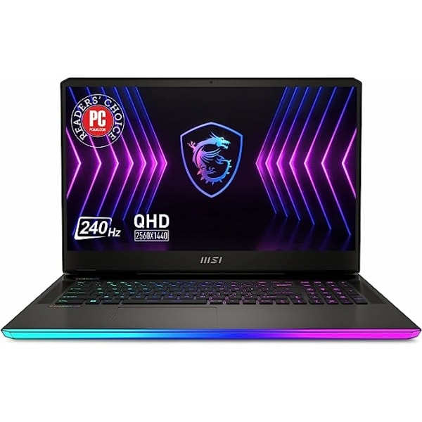 MSI Raider GE77Hx 17.3" QHD 240Hz Gaming Laptop 微星 17吋電競筆電 1