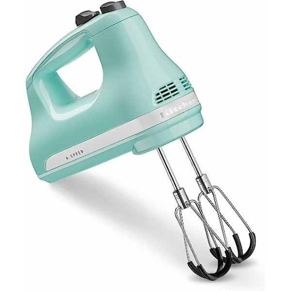 KitchenAid 6 Speed Hand Mixer with Flex Edge Beaters 1