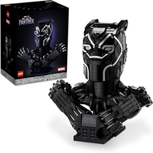 LEGO Marvel Black Panther, King T’Challa Model Building Kit, 76215 Collectible Wakanda Forever Memorabilia, Super Hero Set for Adults and Teens, Avengers Infinity Saga 樂高 黑豹