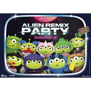 Beast Kingdom Toy Story: Alien Remix Party Round 2 MEA-033 Mini Egg Attack 8-Piece Figure Set, Multicolor 野獸國 公仔