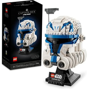 LEGO Star Wars Captain Rex Helmet Set 75349, The Clone Wars Collectible for Adults, 2023 Series Model Collection, Memorabilia Gift Idea 樂高 星際大戰